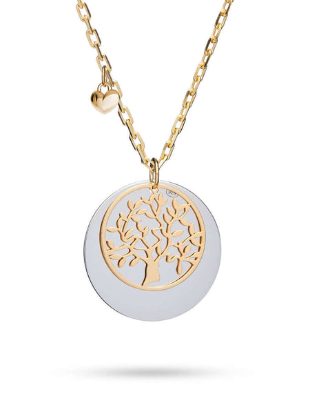 Collana Albero della Vita Personalizzato con Nomi Famiglia - Monilia27 - Gioielli in argento personalizzati - Collane uomo e donna